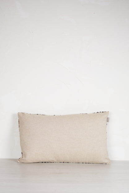Ariane Embroidered Cushion Cover - Rouille