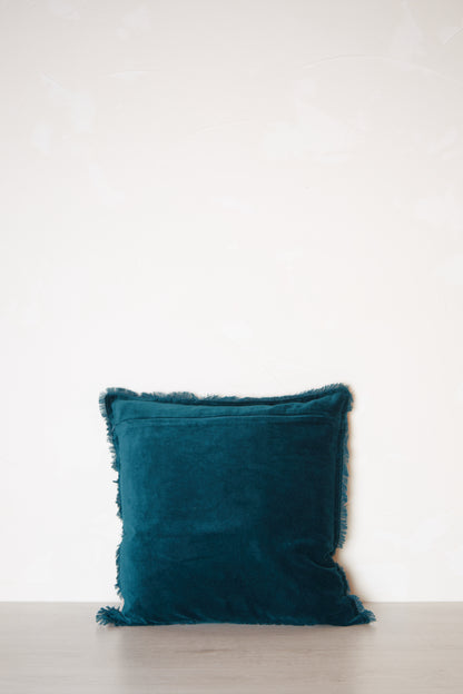Uni Fara Cushion - Peacock Blue - 3 Sizes Avaliable