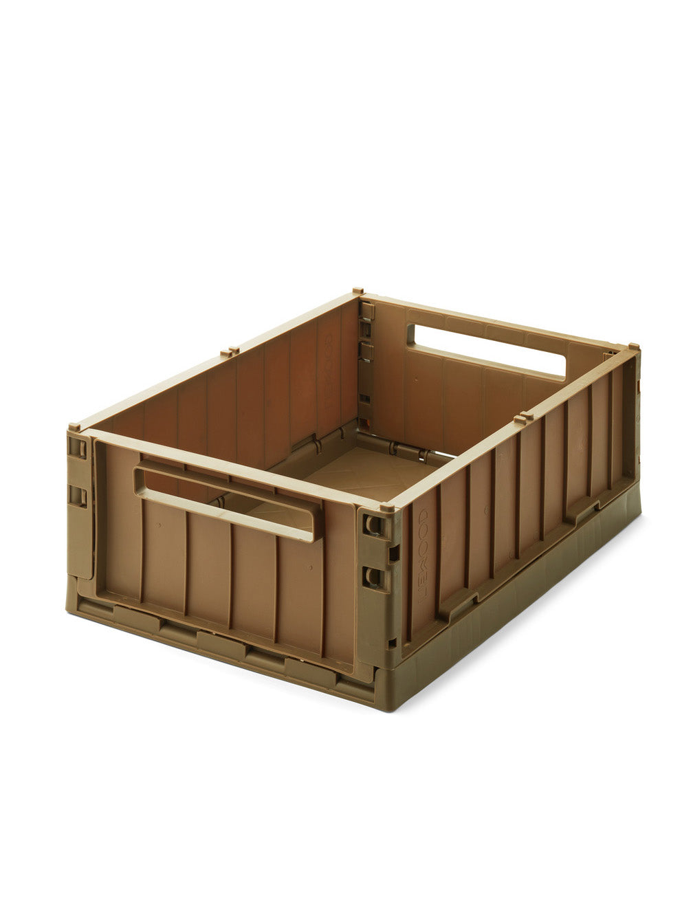 Weston Medium Storage Box with Lid - Pecan - 2 pack
