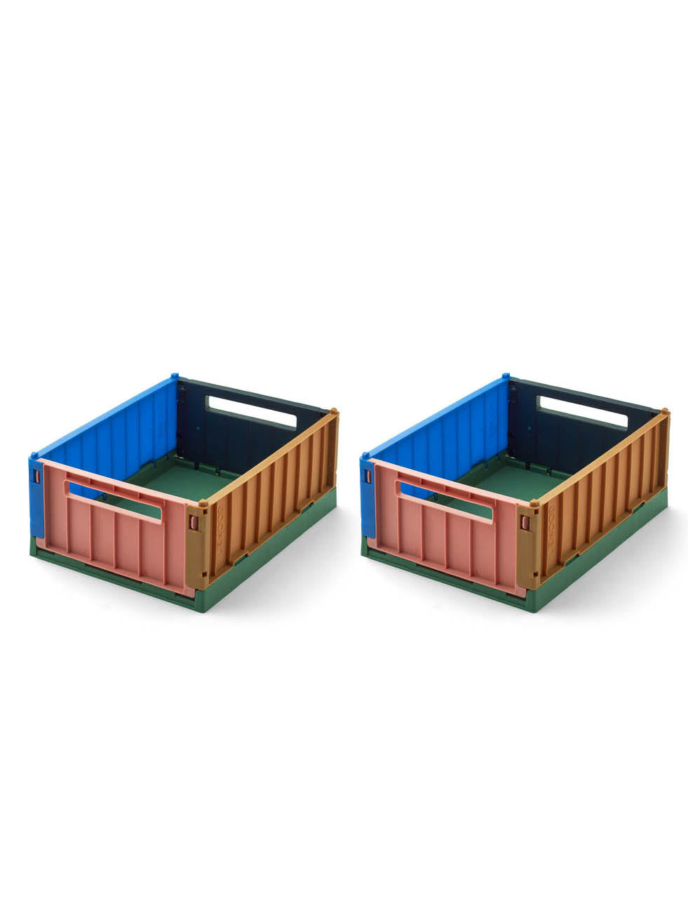 Weston Small Storage Box - Eden Multi Mix - 2 pack