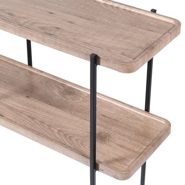 Antique Wooden Tiered Table