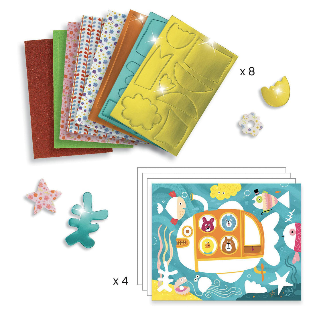 Patterned Mosaics DIY - Foam Fun