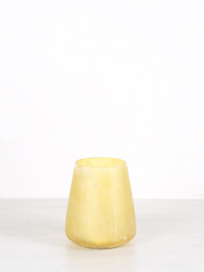 Ceirrah Glass Vase Stormlight  - Yellow - 2 Sizes Available