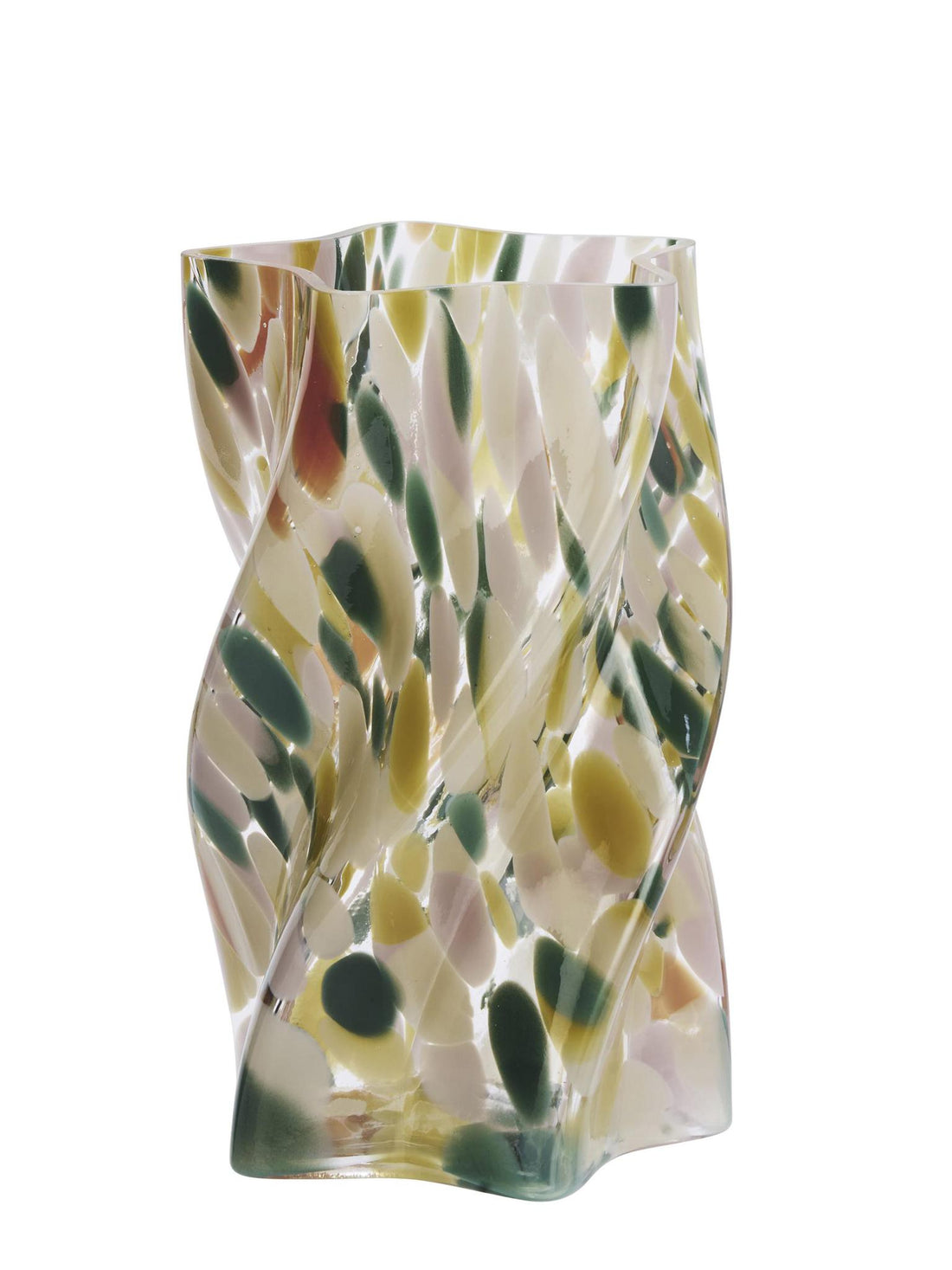 Dotted Twisted Body Vase