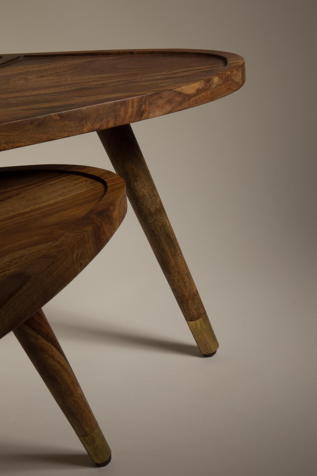 Sham Rosewood Coffee Table Set of 2