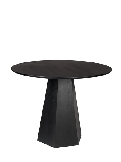 Pilar Round Dining Table - Black