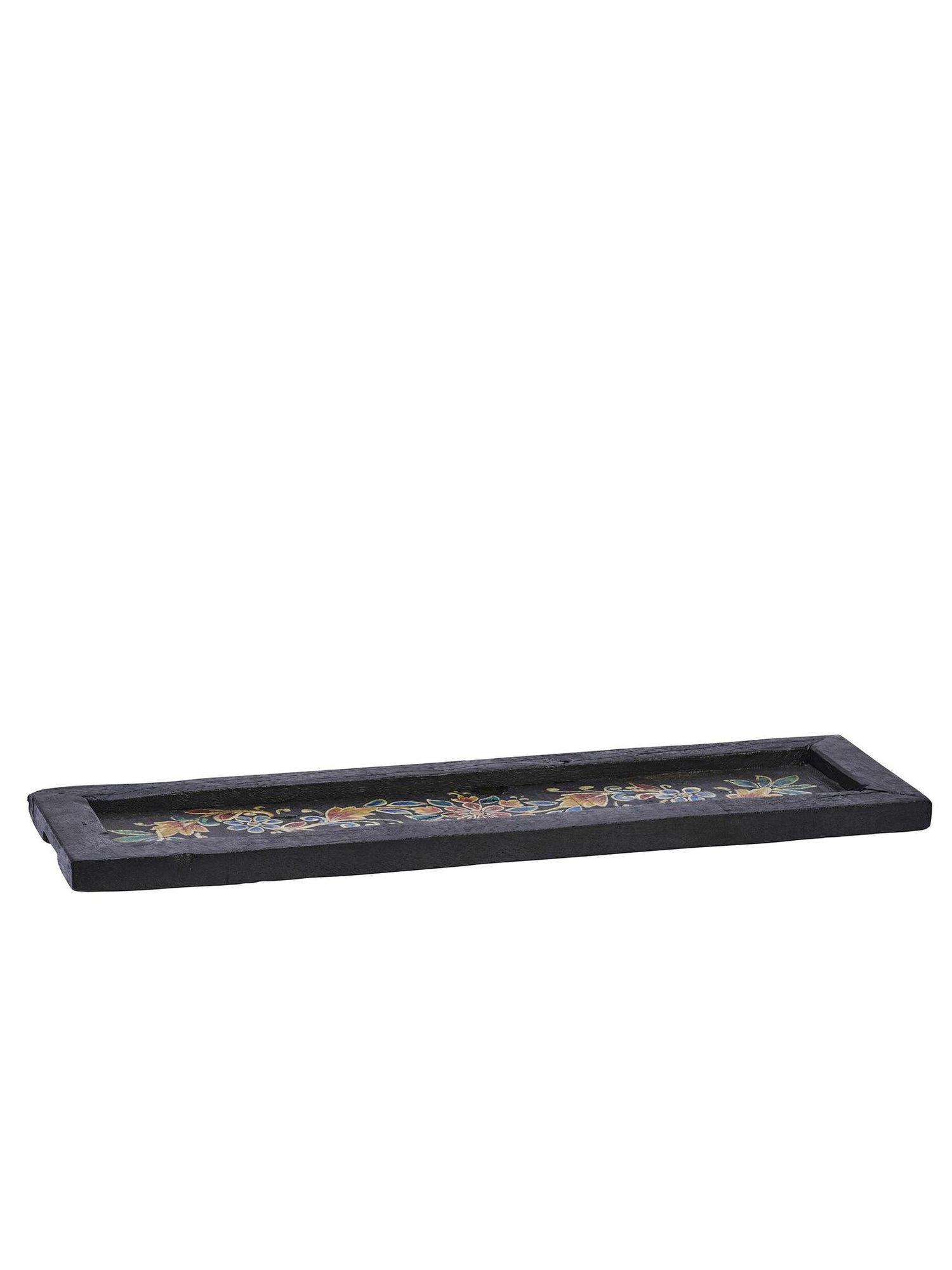 Hand painted recycled wooden tray