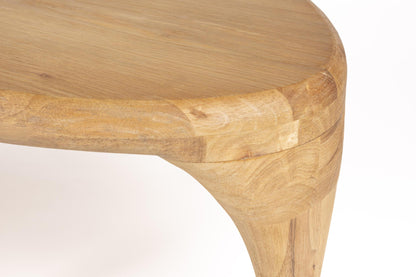Isla Set of 2 Solid Wood Coffee Tables - 2 Colours Available