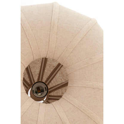 Zubeda Hanging lamp - linen natural