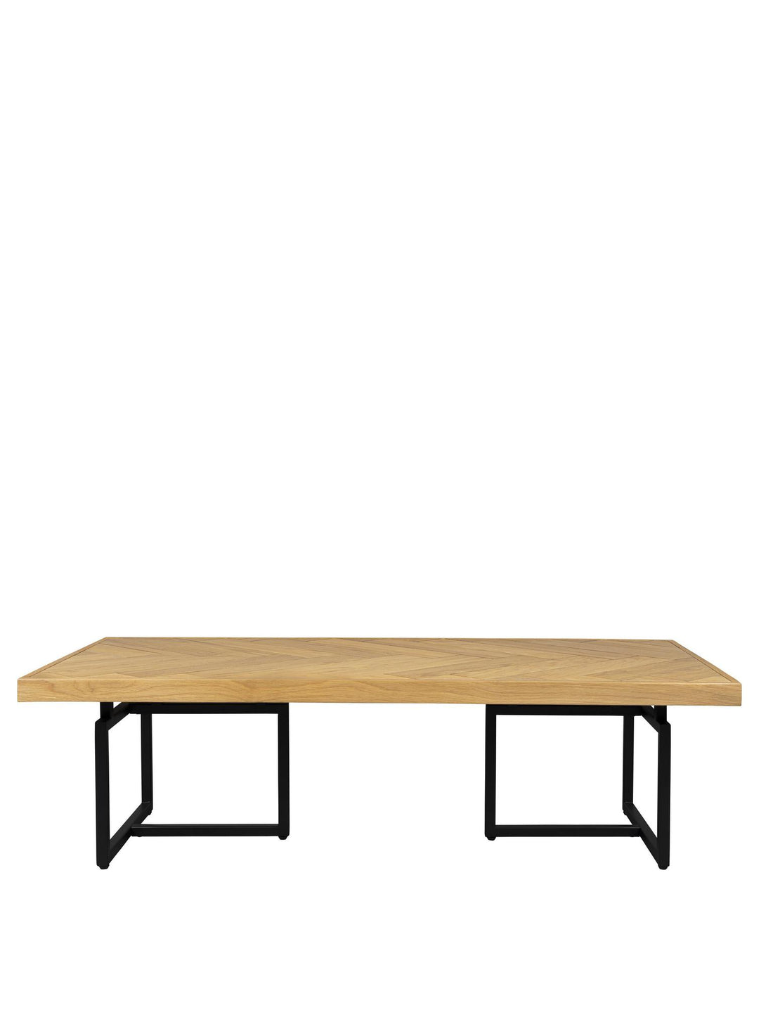 Class Wooden Herringbone Coffee Table - 2 Colours Available
