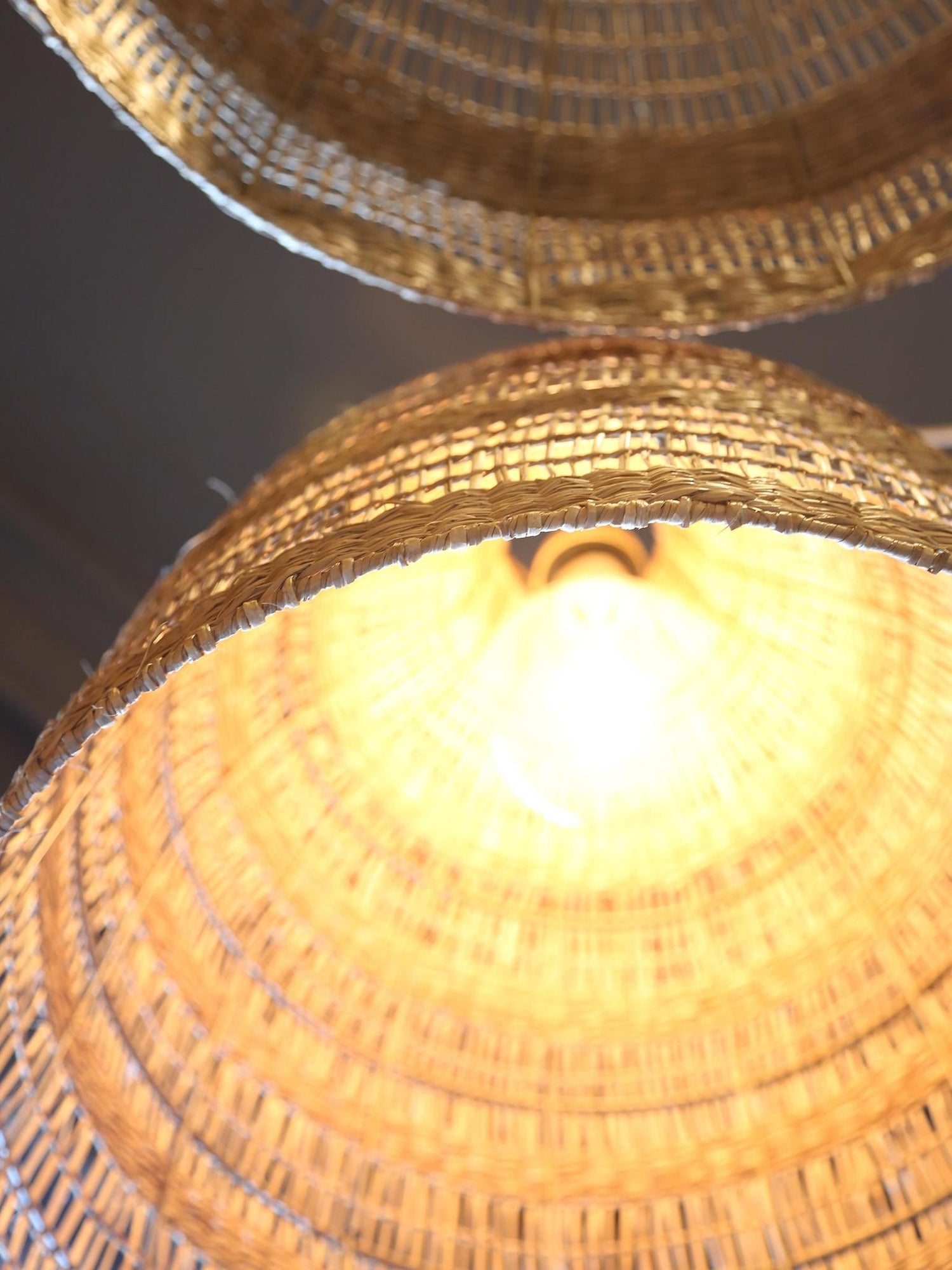 Sagar Natural Seagrass Hanging Lamp