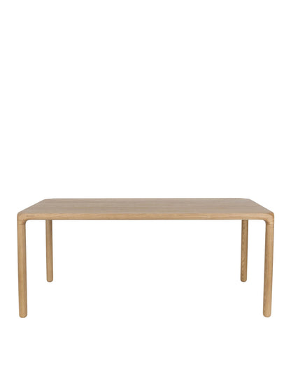 Storm Ash Wooden Dining Table - Natural - 3 Sizes Available
