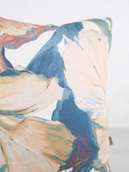 Maya Cushion - Rose, Navy