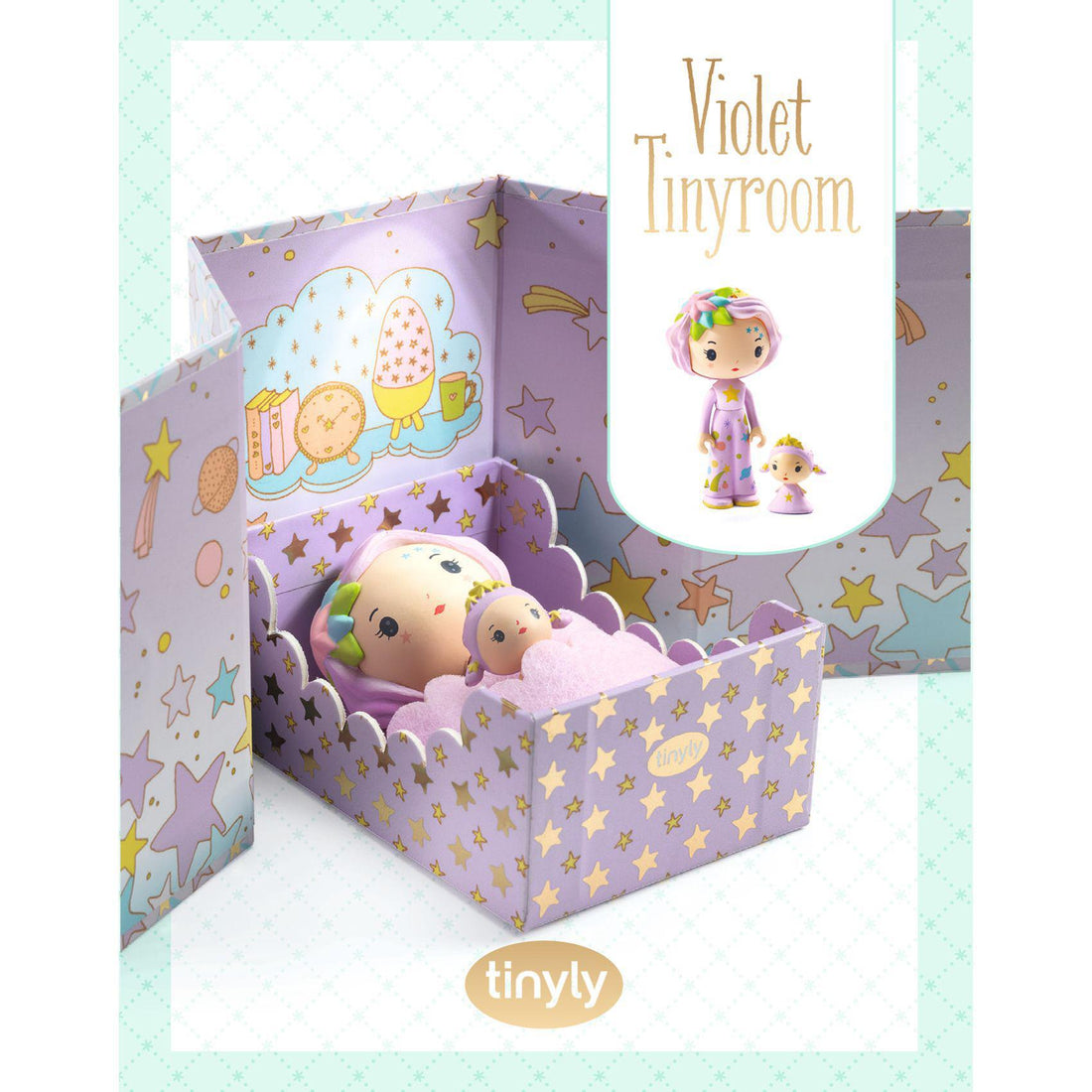 TINYLY - FIGURINE Violet Tinyroom