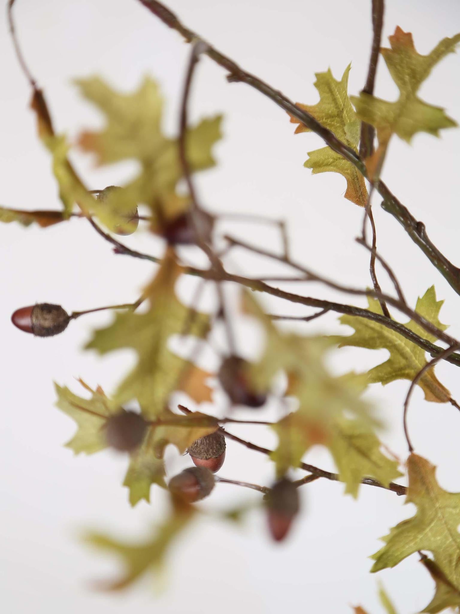 Faux Oak Acorn Stem