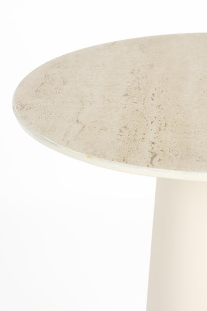Joya Travertine Side Table - 2 Sizes Available