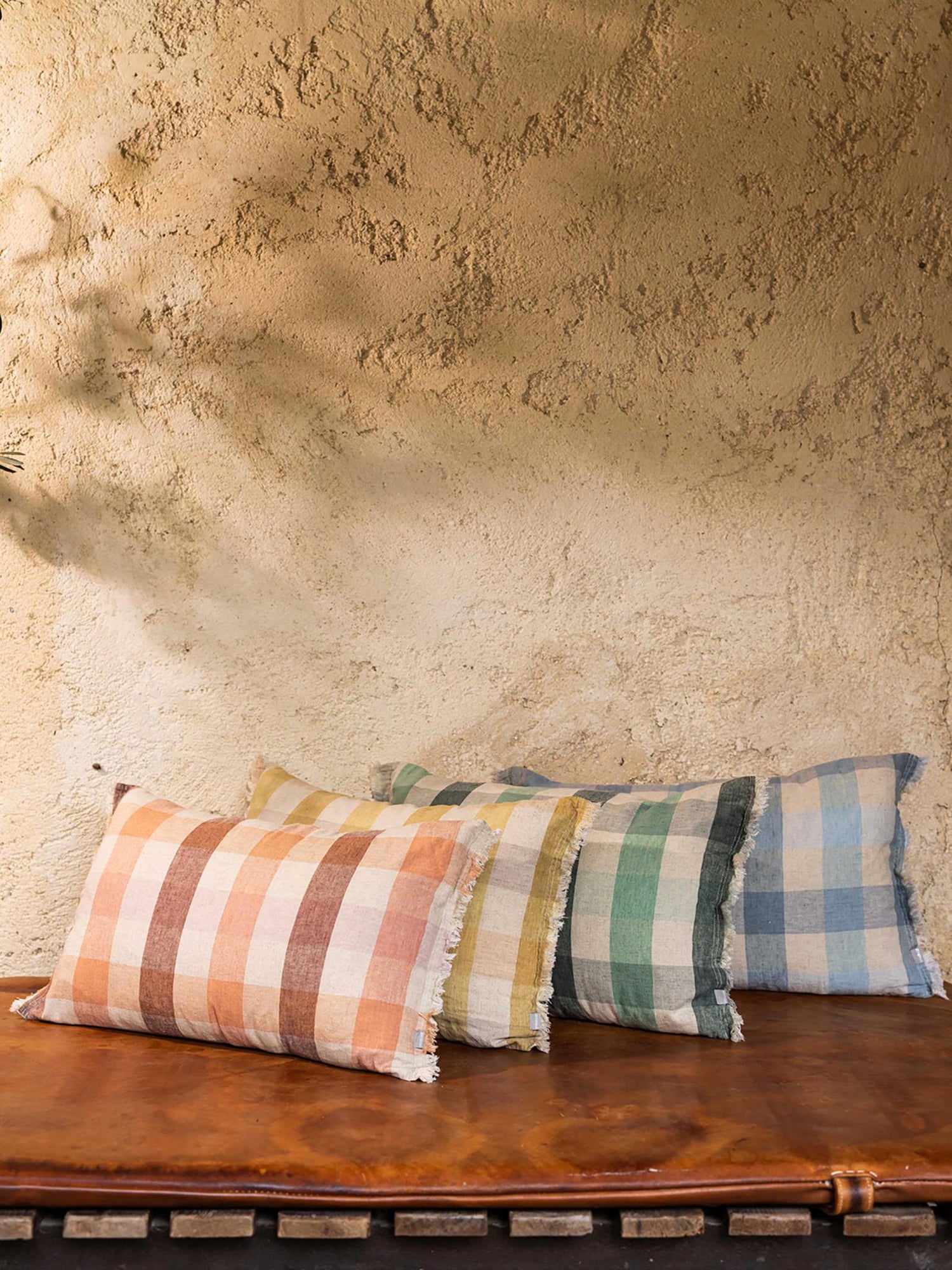 Kate Patterned Cushion - Bronze - 2 Sizes Available