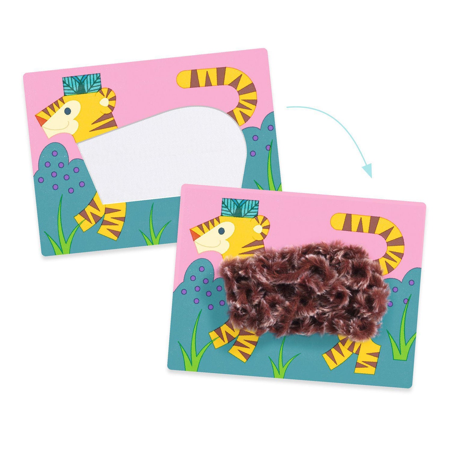 Collages - Wool &amp; Velcro Kit - With hats