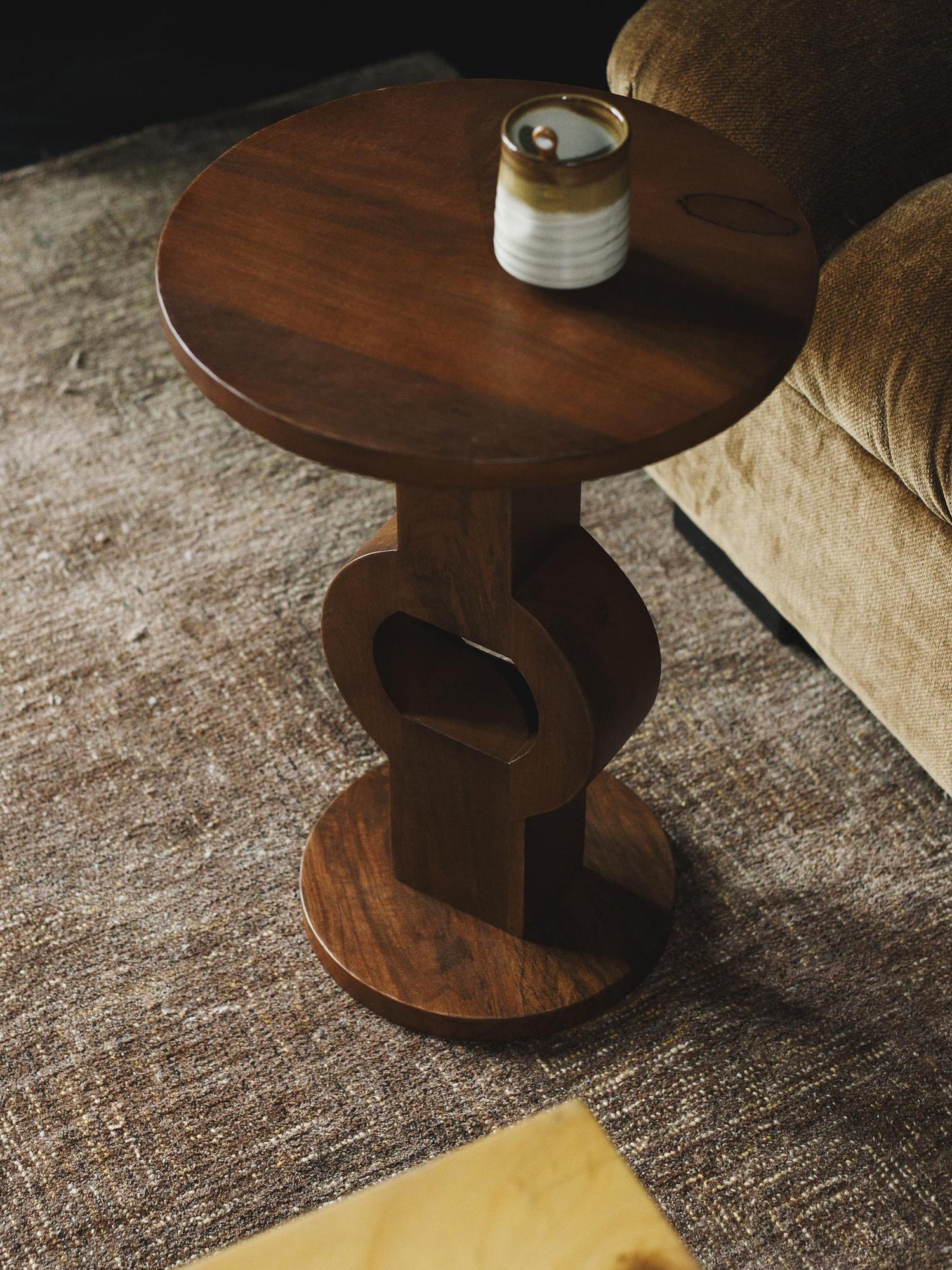 Tondo Wooden Side Table
