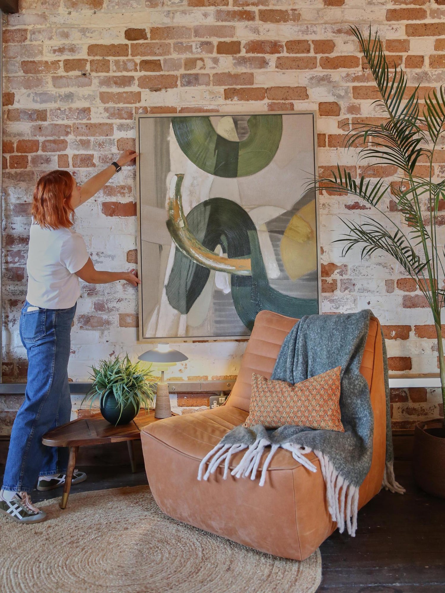 Colby Wall Art - Green