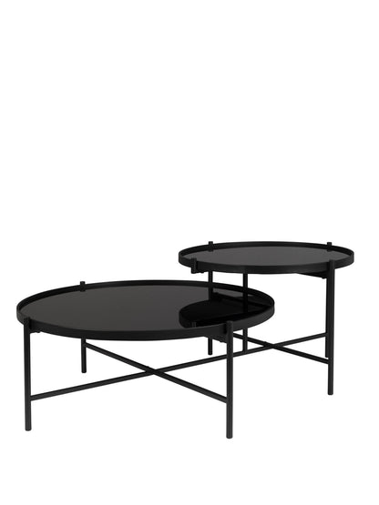 Li Glass &amp; Metal Coffee Table