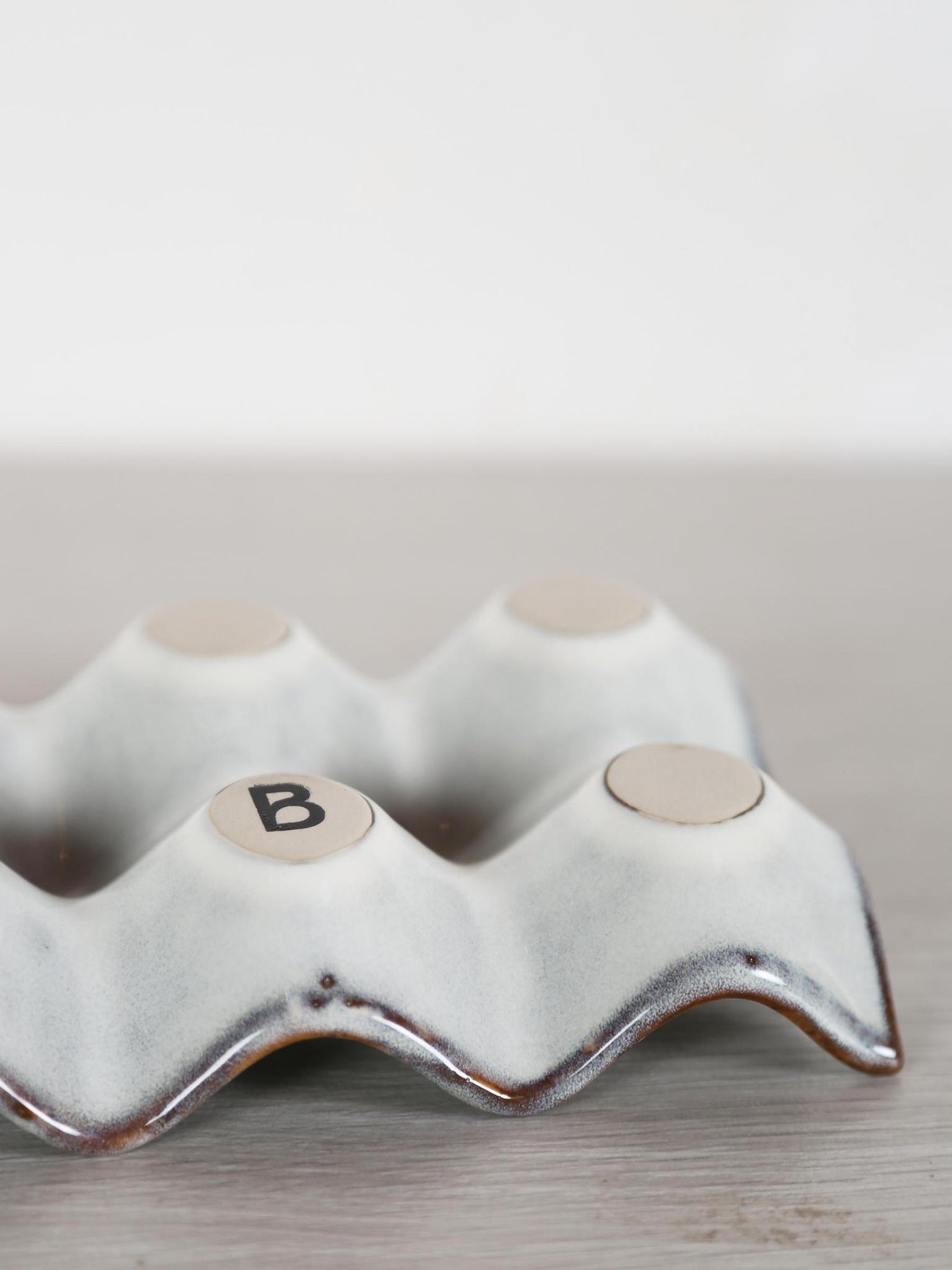 Nordic Sand Stoneware Egg Tray