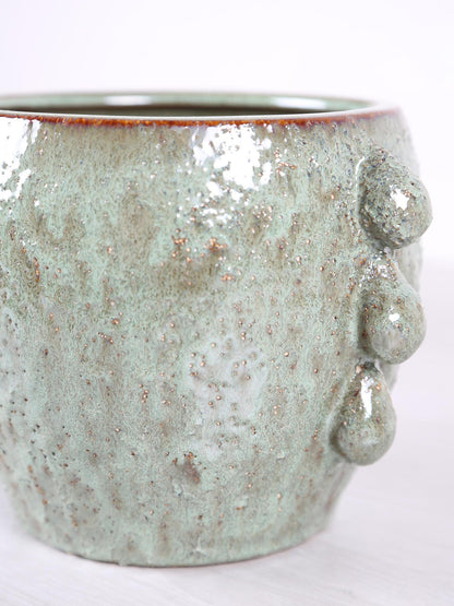 Alienor Green Ceramic Pot