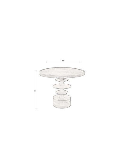Cath Mango Wood Coffee/Side Table - 2 Sizes Available
