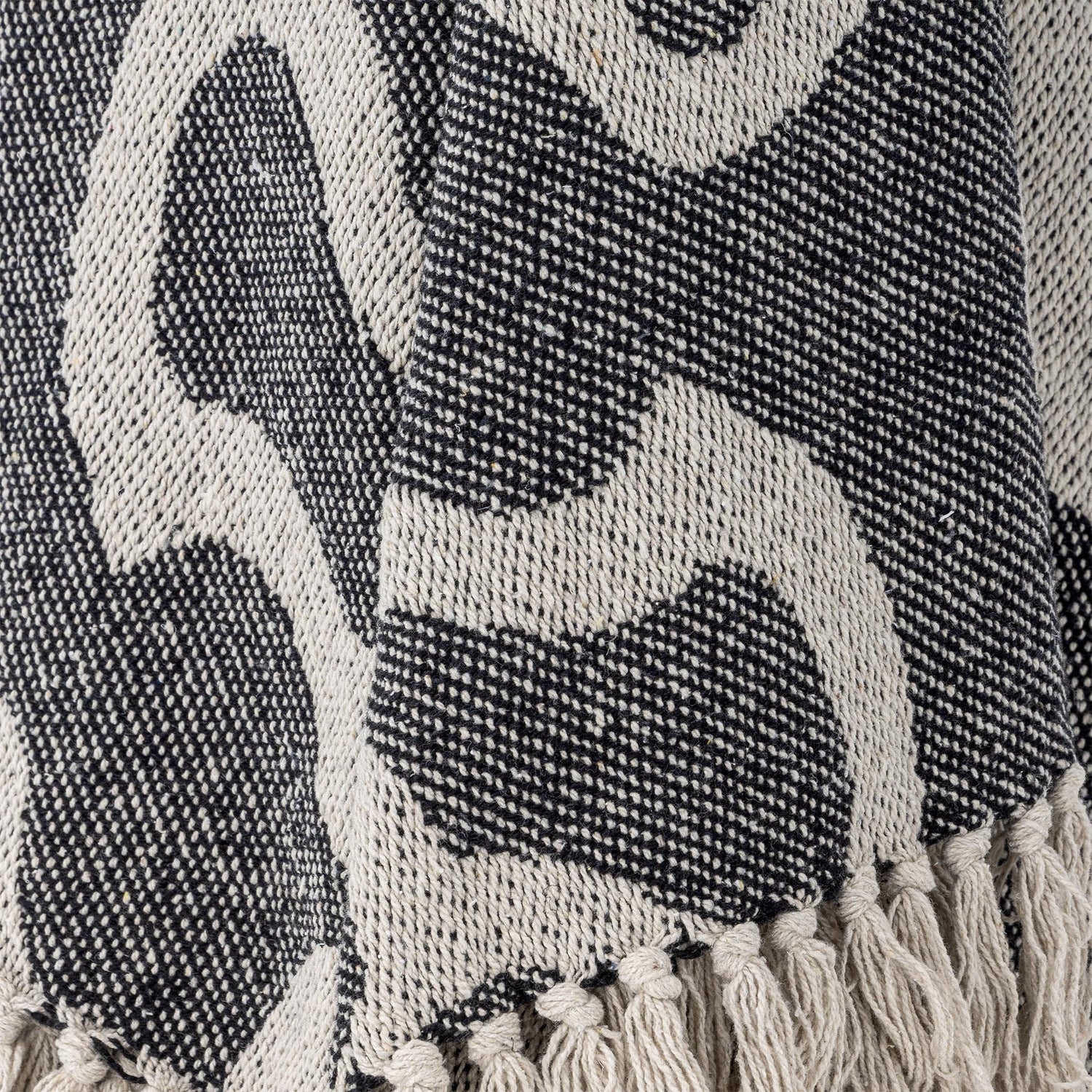 Salobre Recycled Cotton Throw - Black