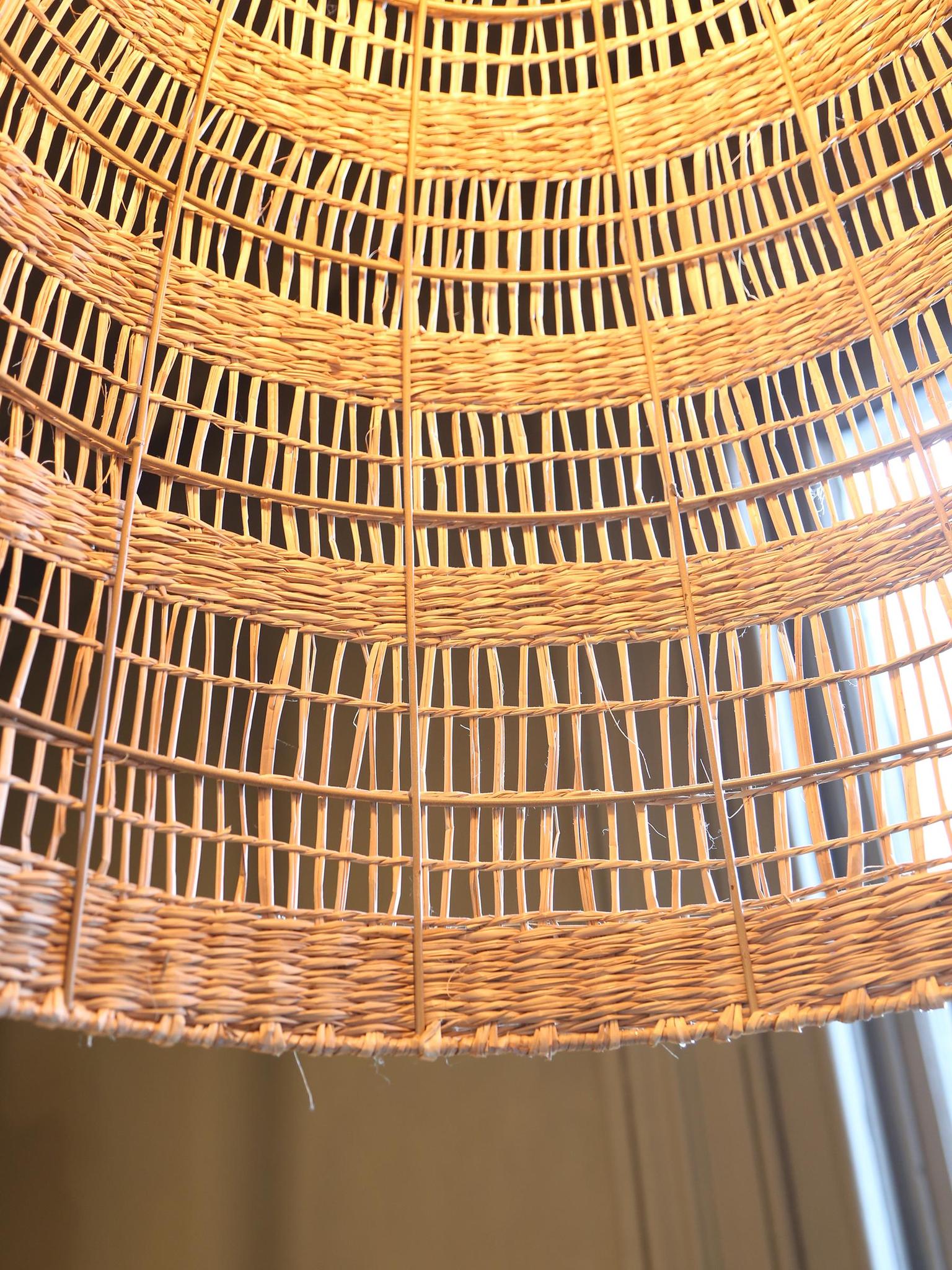 Sagar Natural Seagrass Hanging Lamp