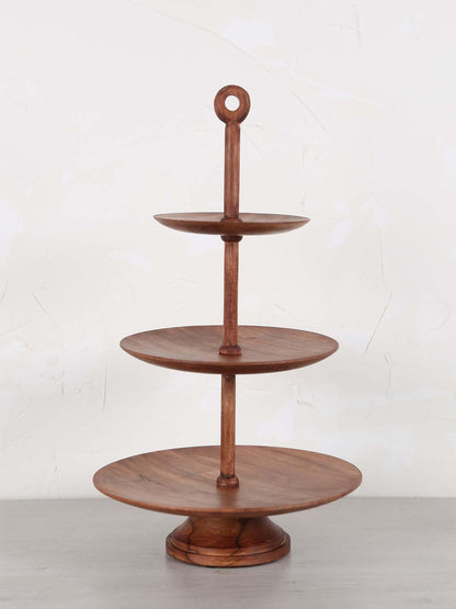 Merle Wooden cake Stand