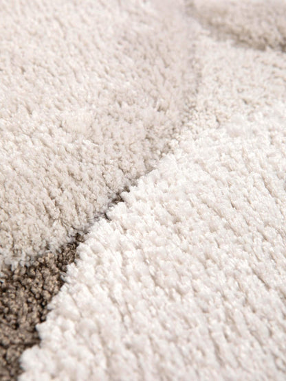 Yan Abstract Recycled Rug - Neige