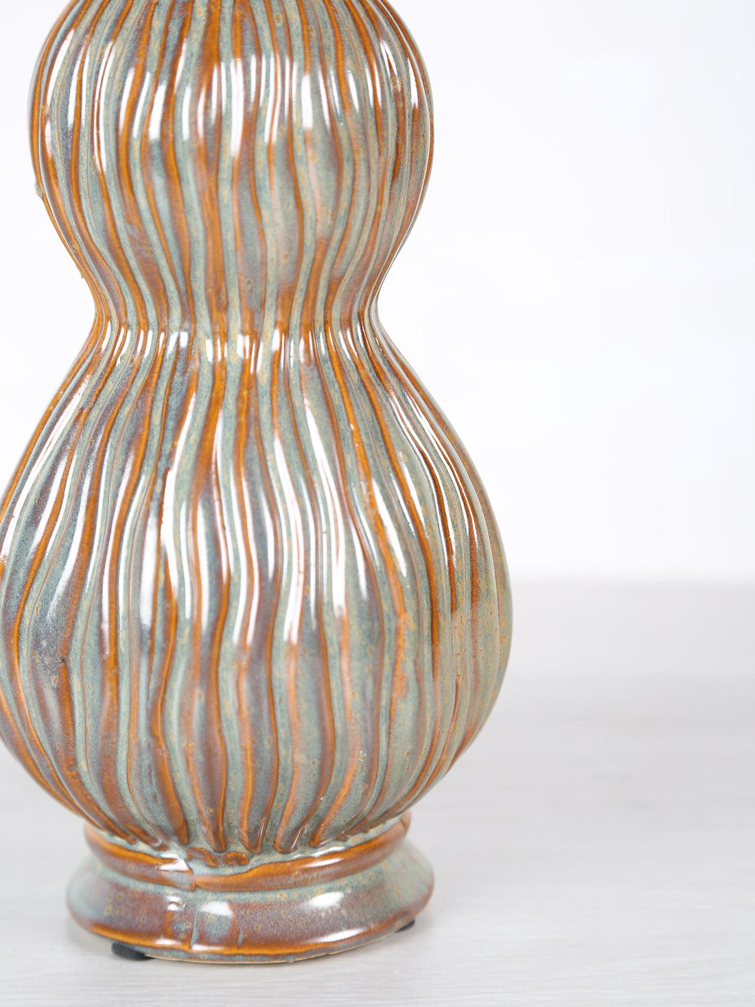 Oswald Blue Ceramic Detailed pot