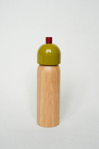 New! Salt &amp; Pepper Grinder - Olive &amp; Red