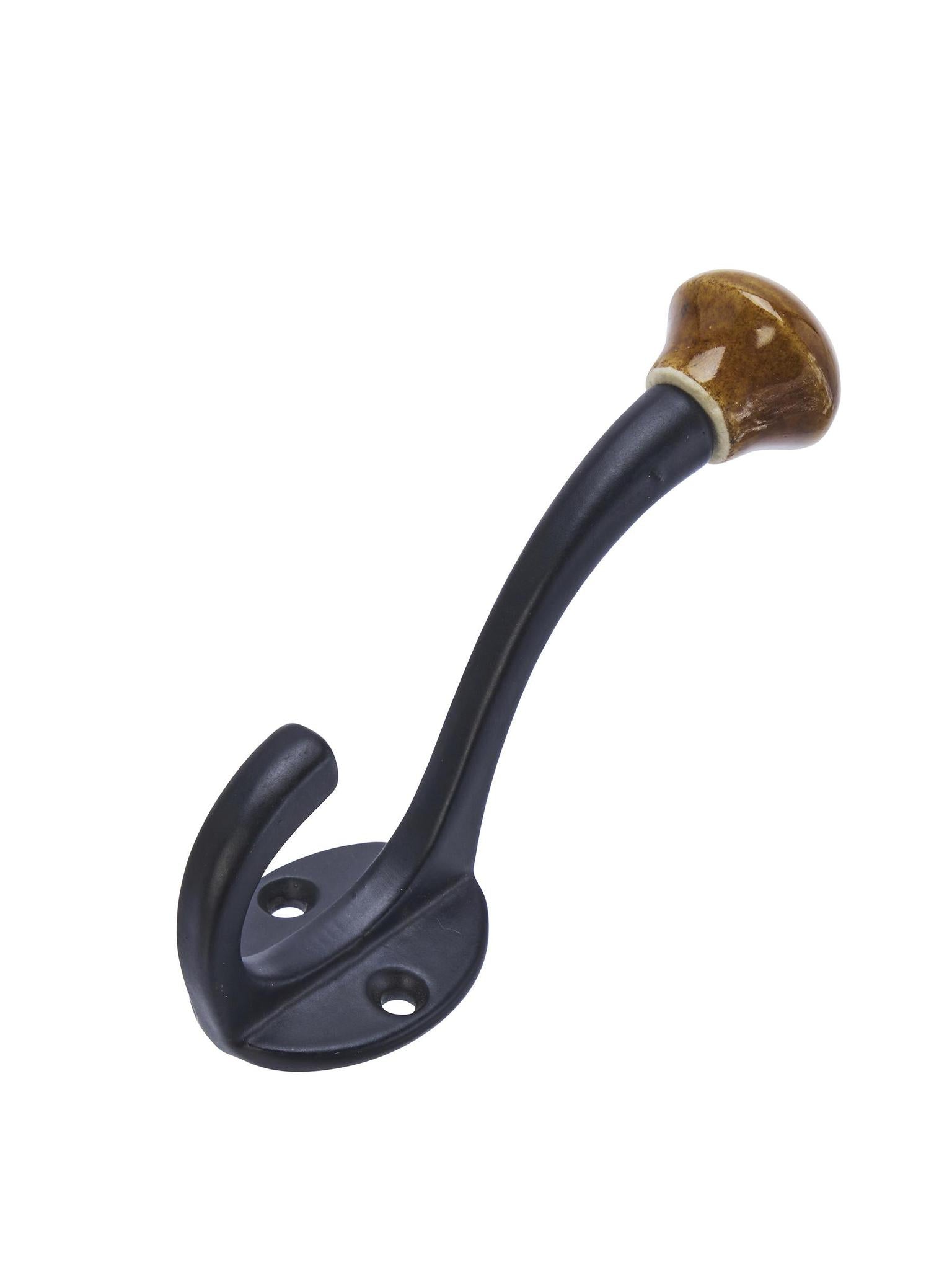 Iron Hood With Stoneware Accent - Colour Options Available