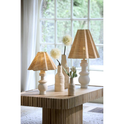 Sesto Ceramics Vase - Matt, Cream