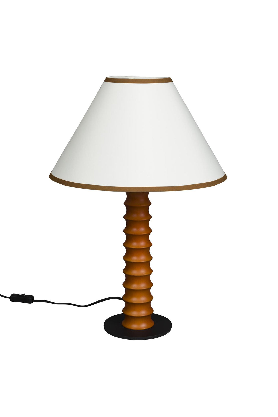 Horace Oak Wood Lamp - 2 Sizes Available