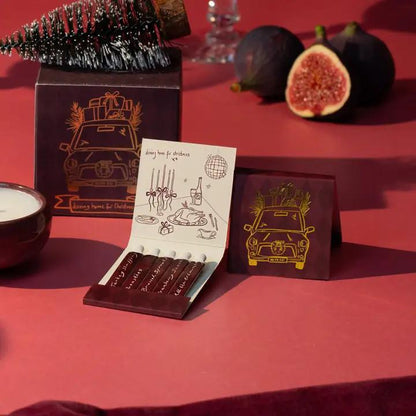 Driving Home for Christmas Matchbook