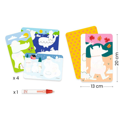Magic Colouring - 4 Seasons