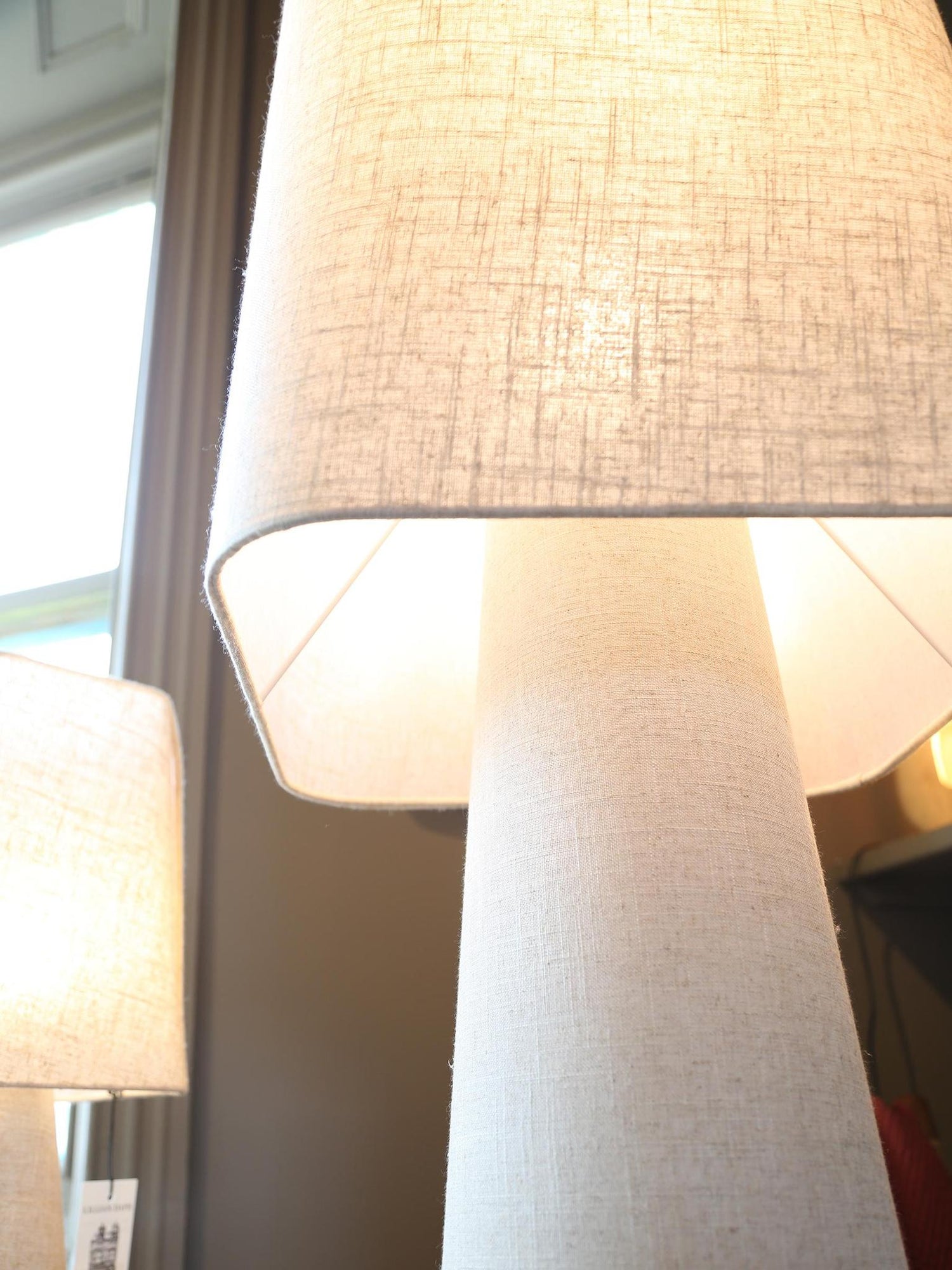 Mikko Linen Floor Lamp