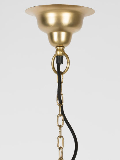 angel on fire hanging lamp