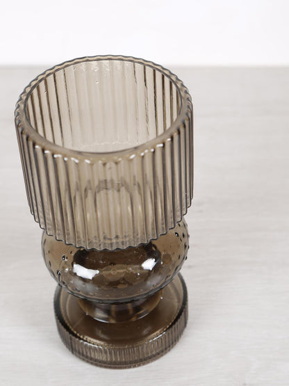 Fadri Glass Candle Holder - Small - 2 Colours Available