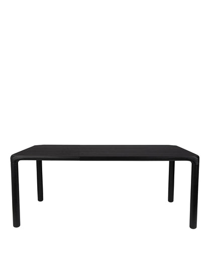 Storm Ash Wooden Dining Table - Black - 3 Sizes Available