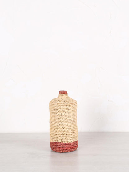 Medium Woven Bud/Bottle Vase - 2 colours available