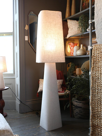 Mikko Linen Floor Lamp
