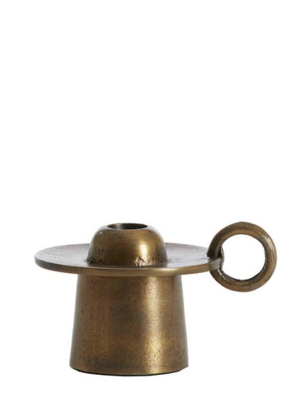 Saltillo Candle stick - antique bronze