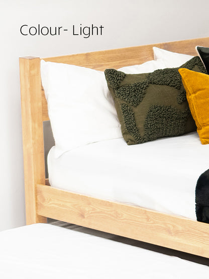 Model 01 – Handmade Wooden Bed - Colour &amp; Size Options Available