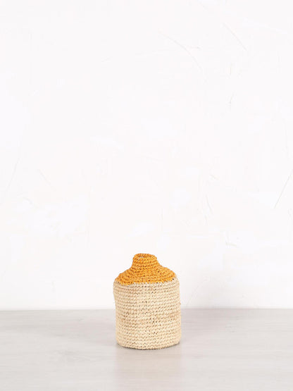 Small Woven Bud/Bottle Vase - 3 colours available