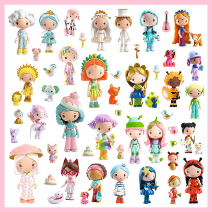 TEXTURED STICKERS - The little world of Tinyly - FSC MIX