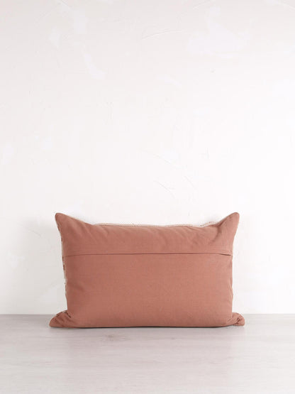 Aaina Wool And cotton cushion - Dusty pink - 2 sizes available